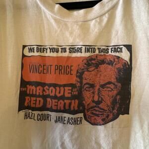 Vintage Vincent Price The Masque of the Red Death Graphic T-Shirt